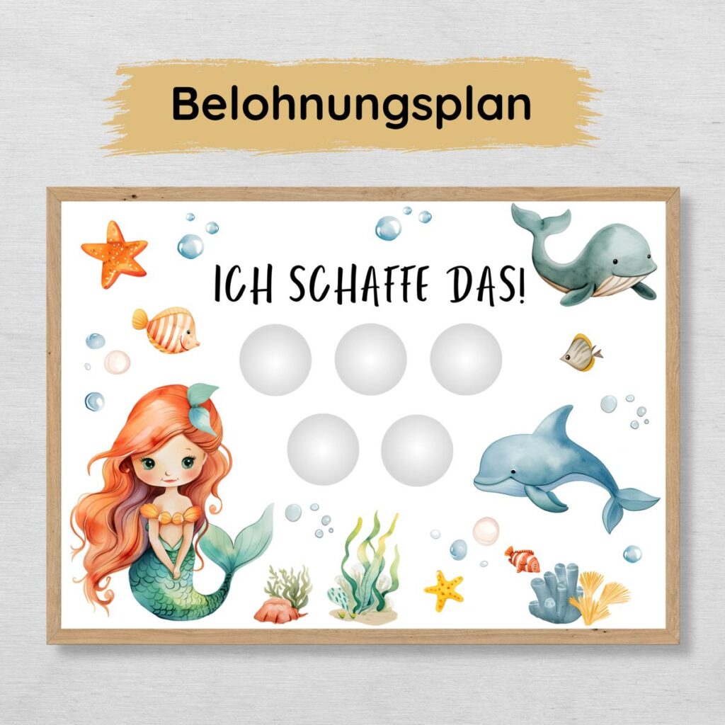 Meerjungfrau Belohnungsplan